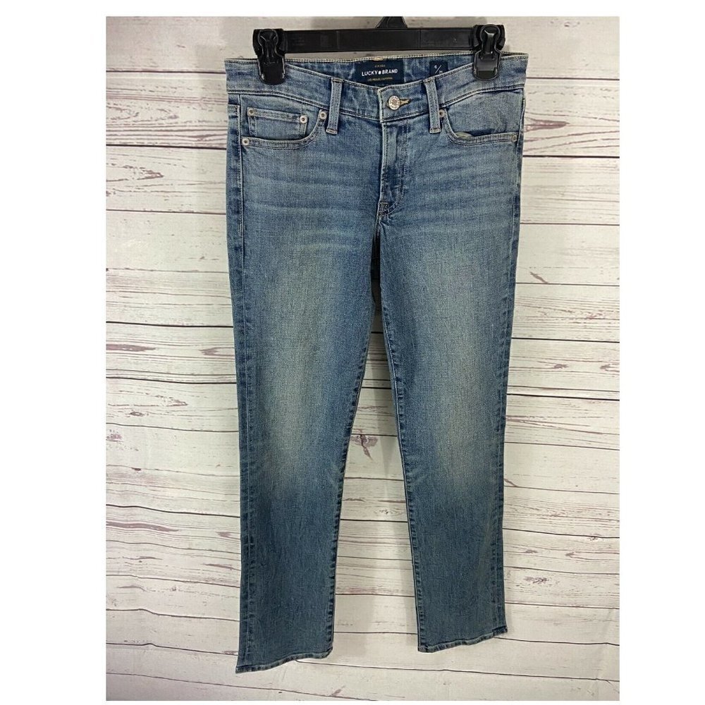 Lucky Brand Jeans Women's Size 6/28 Straight Leg Mid Rise Medium Wash NWOT